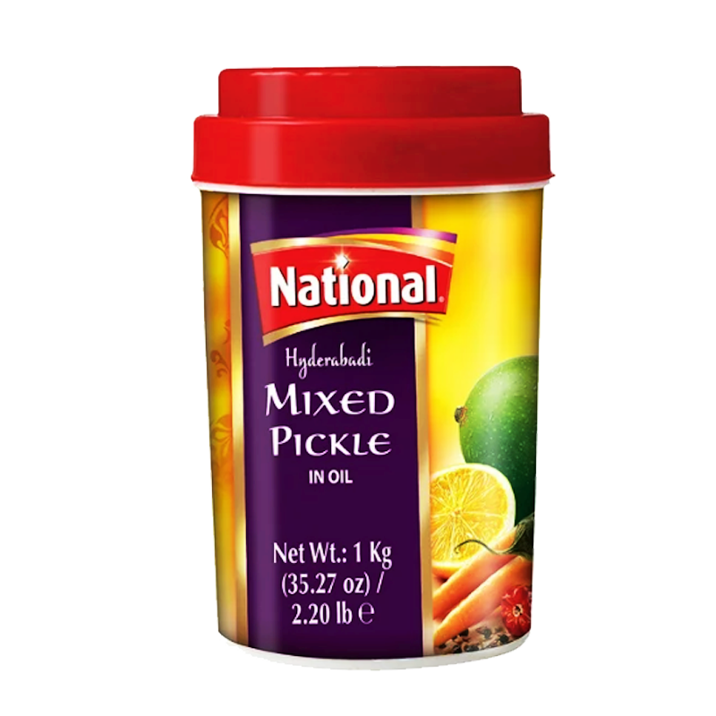 Picture of National Hyderabadi Mixed Pickle- 1kg