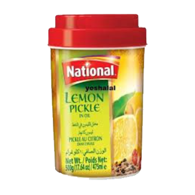 Picture of National Lemon Pickle - 500g