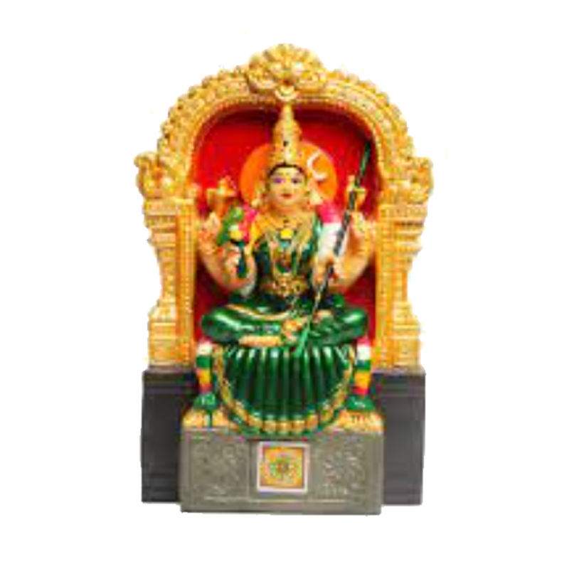 Picture of S Kamakshi Clay Statue