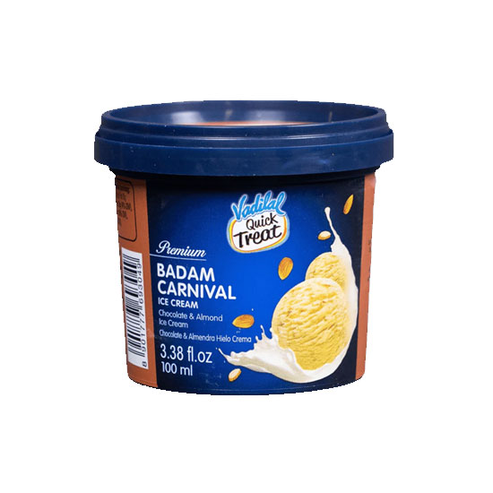 Picture of Vadilal Badam Carnival Ice Cream - 100ml