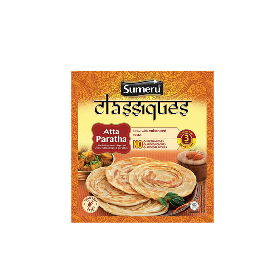 Picture of Sumeru Whole Wheat Paratha FRZ - 300g*6