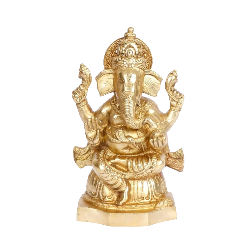 Picture of S Ganesh Sit Gold Sit 5.5"