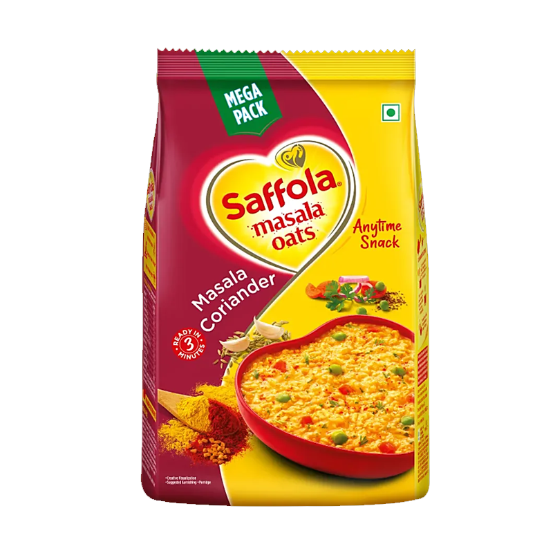 Picture of Saffola Masala Oats Masala & Coriander - 482gm