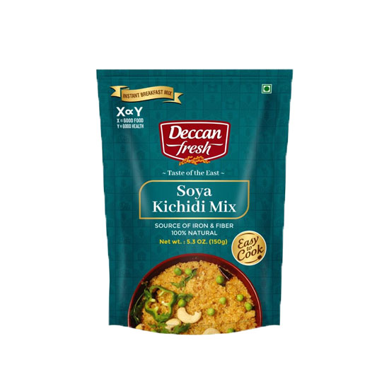 Picture of Deccan Fresh Soya Kichidi Mix - 150g