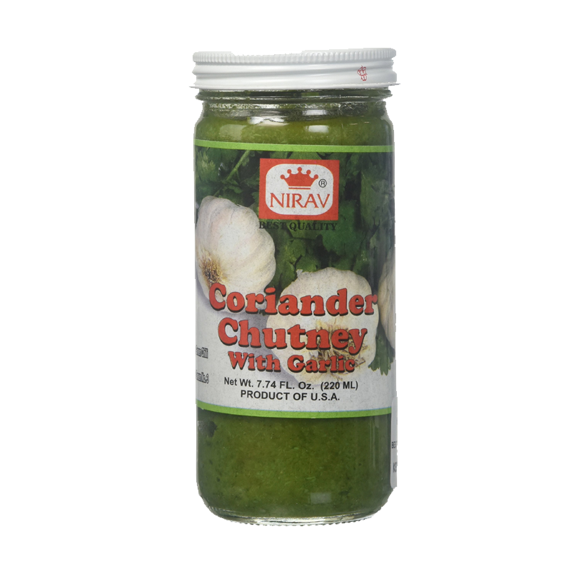 Picture of Nirav Coriander Chutney WIth Garlic 220ml