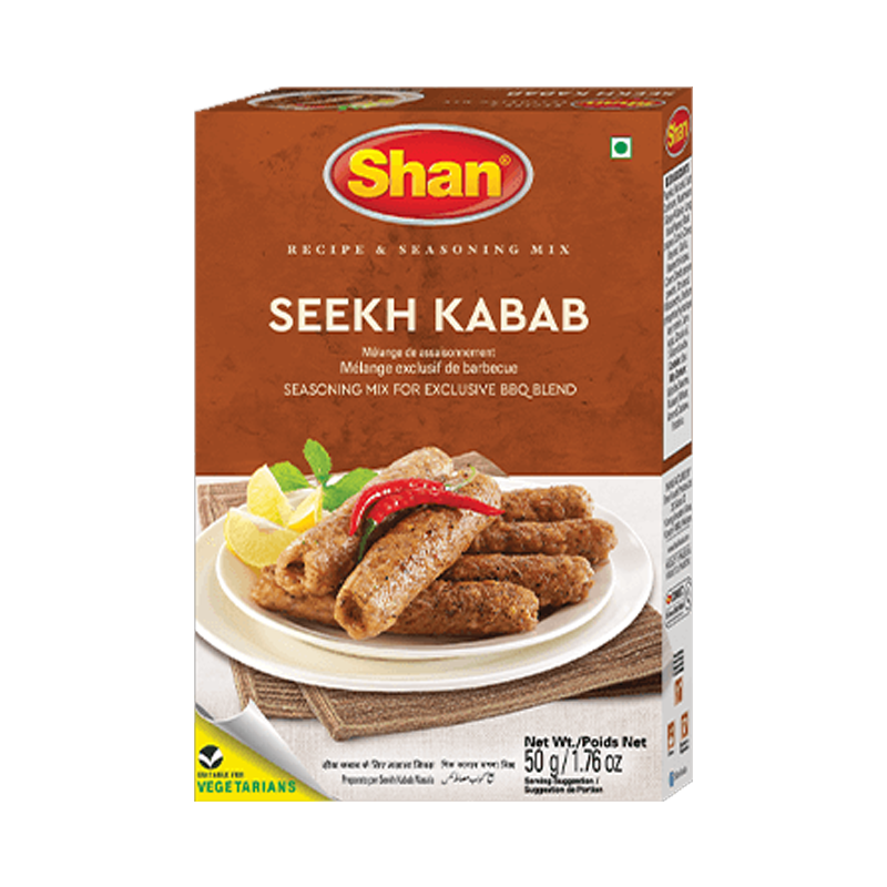 Picture of Shan Beef Seekh Kabab FRZ - 7oz