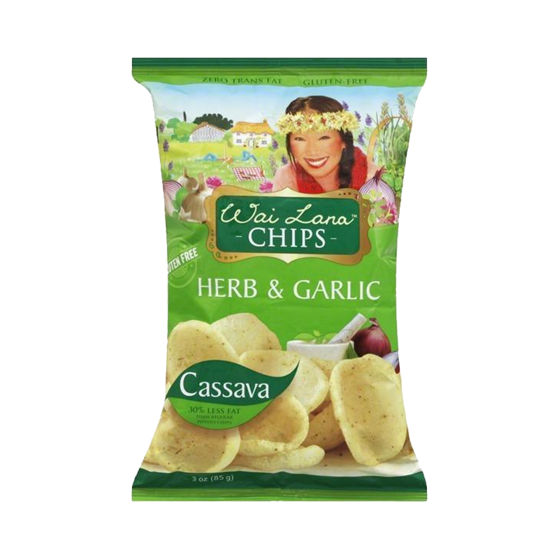 Picture of Wai Lana Chips Herbs Garli-3oz