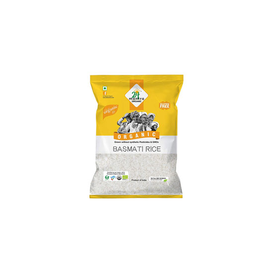 Picture of 24 Mantra Organic Basmati Rice-10lb