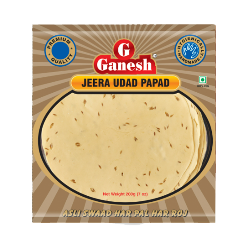 Picture of Ganesh Jeera Papad - 7oz