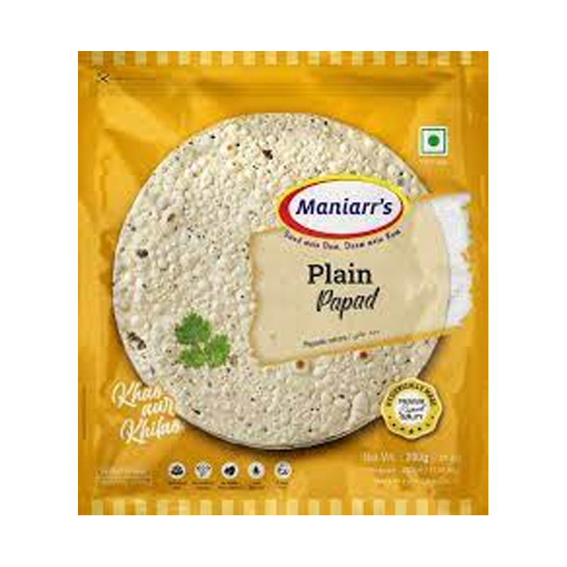 Picture of Maniarrs Papad Plain - 200g