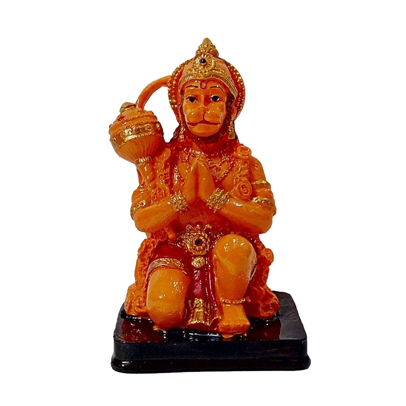 Picture of S White CP Hanuman Clay Statue