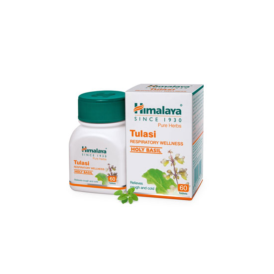 Picture of Himalaya Holy Basil Tablets-60Capsules