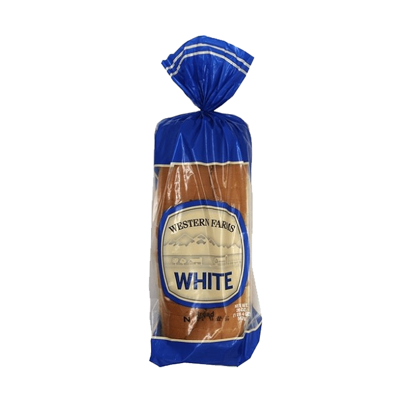 Picture of Western Farms White Bread-567g