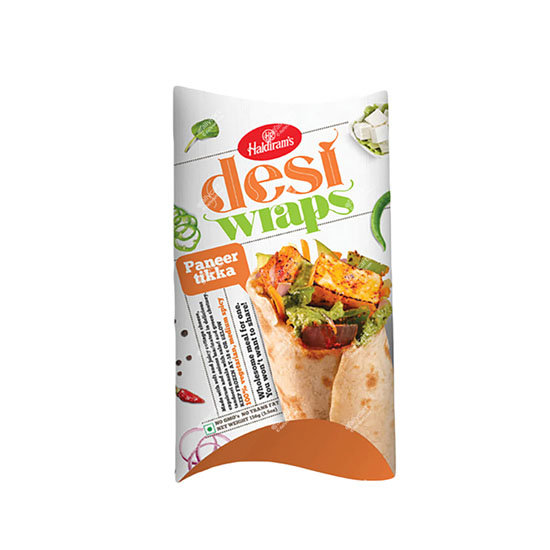 Picture of Haldirams Paneer Tikka Desi Wrap FRZ - 156g