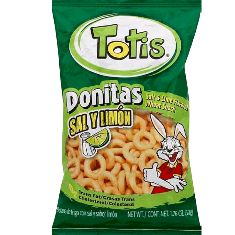 Picture of Totis Donitas Limon & Salt - 50g