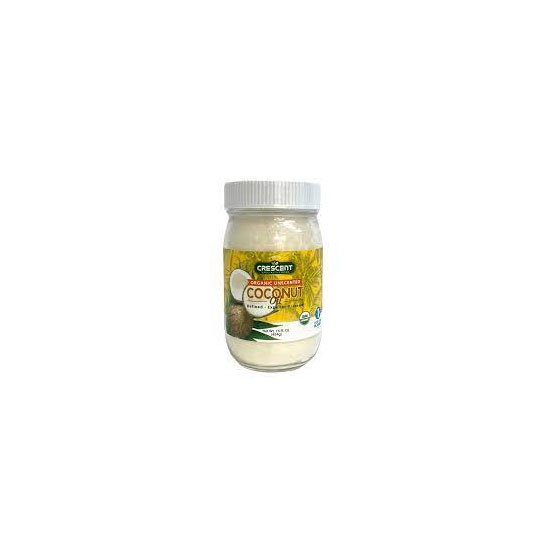 Picture of Crescent Organic Unscented Coconut Oil-1lb