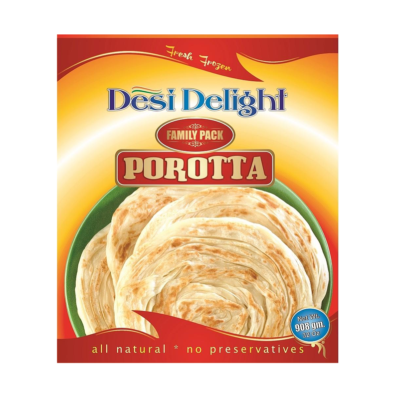 Picture of Desi Delight Family Pack Porotta FRZ - 908*8