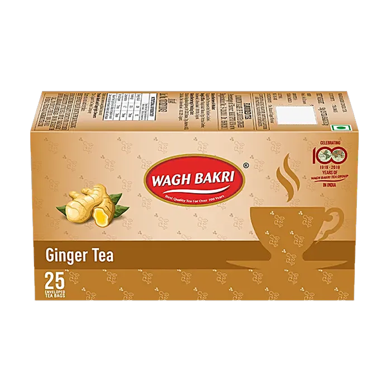 Picture of Wagh Bakri Ginger Tea Bags - 50g*25