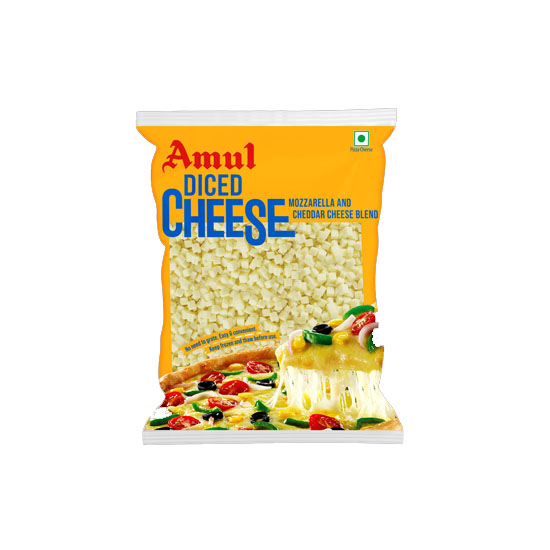 Picture of Amul Diced Cheese-1kg