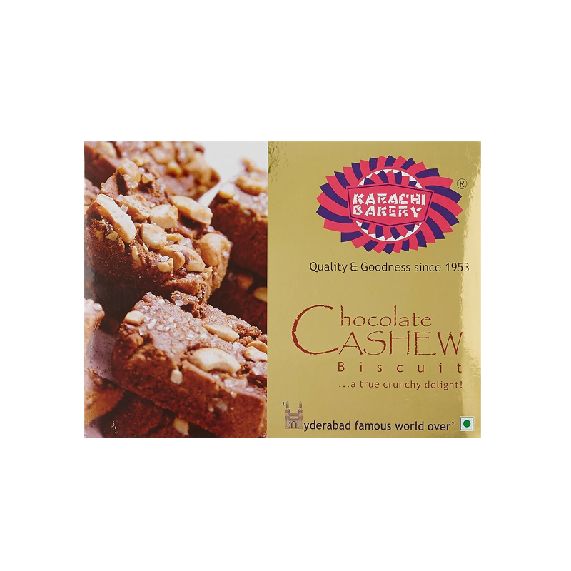 Picture of Karachi Chocolate & Cashew Biscuits - 400g