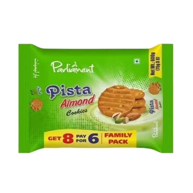 Picture of Parliament Pista Almond Cookies - 600g