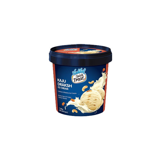 Picture of Vadilal Kaju Drakash Ice Cream - 1lt