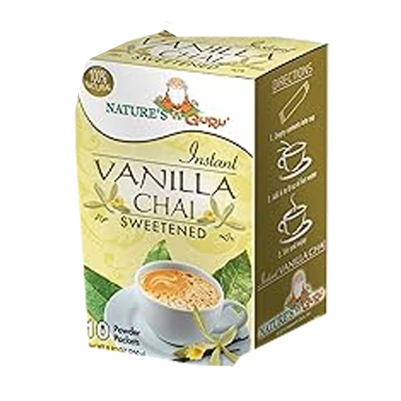 Picture of Natures Guru Vanilla Chai Sweetened 250g*10