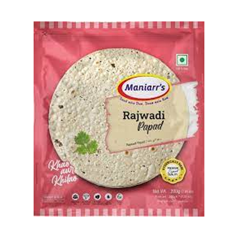 Picture of Maniarrs Papad Rajwadi - 200g