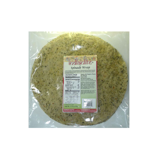 Picture of Indianlife Spinach Wrap FRZ - 500g