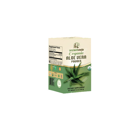 Picture of Ancientveda Organic Aloe Vera Powder-100g