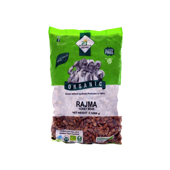 Picture of 24 Mantra Organic Citkabra Rajma - 2Lb