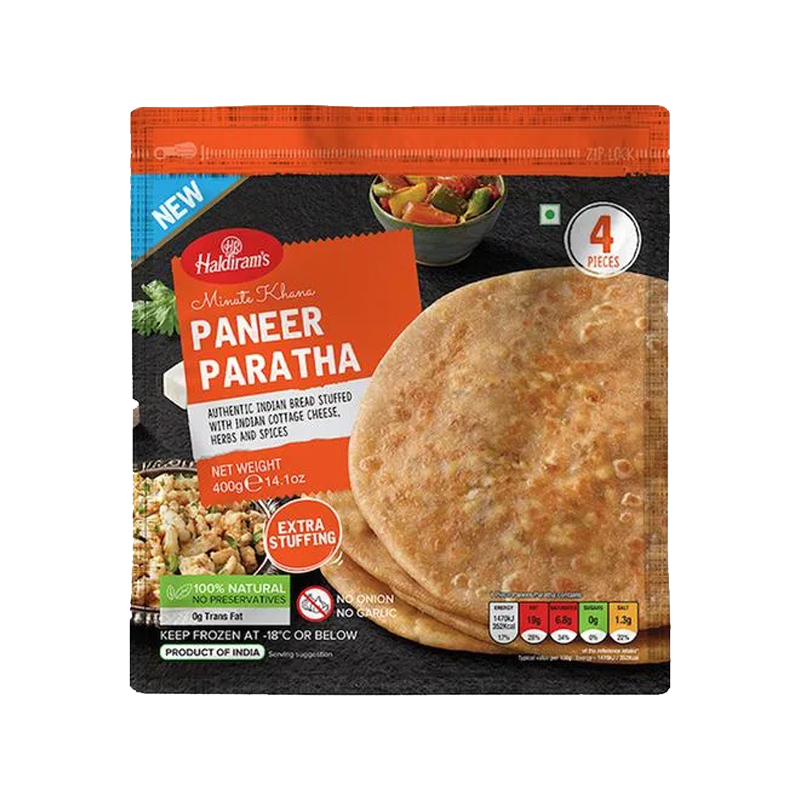 Picture of Haldirams Paratha Paneer FRZ - 400g*4