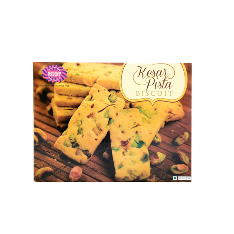 Picture of Karachi Kesar Pista Biscuit - 300g