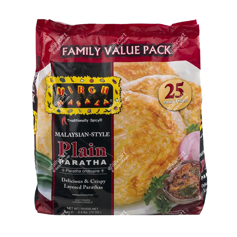 Picture of Mirch Masala Plain Paratha FRZ - 2kg*25