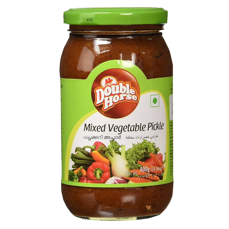 Picture of Double Horse Mix Vegetable Pickle - 400g