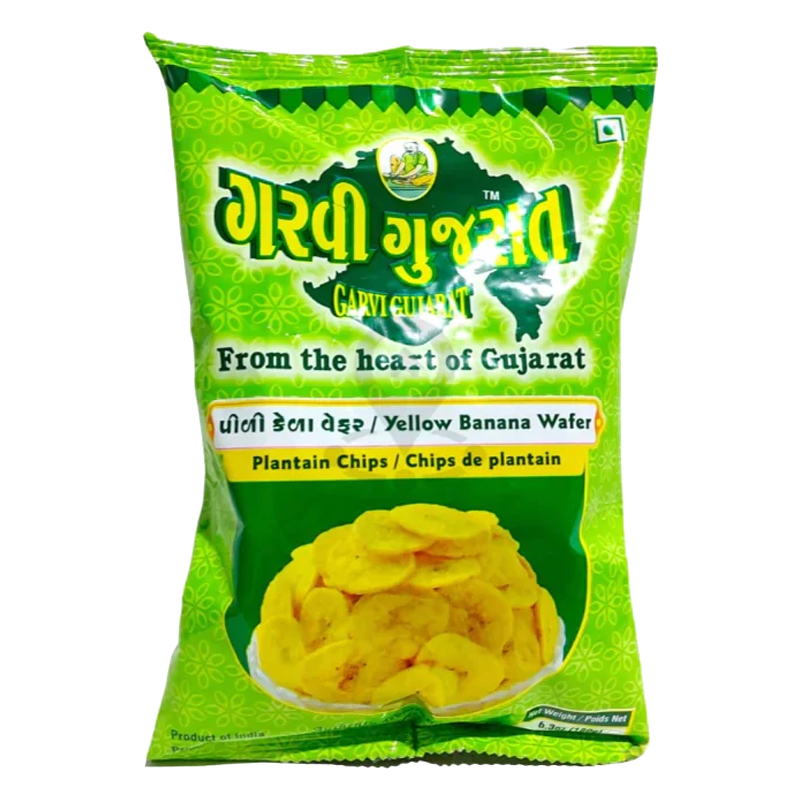 Picture of Garvi Gujarat Yellow Banana Wafers - 2lb