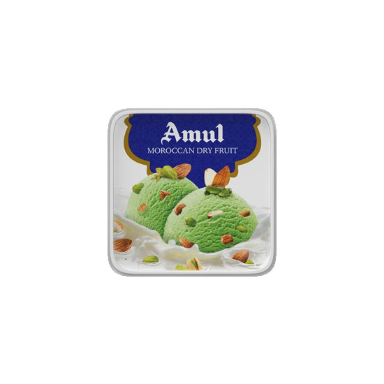 Picture of Amul Moroccan Dry Fruit Ice Cream FRZ - 1lt