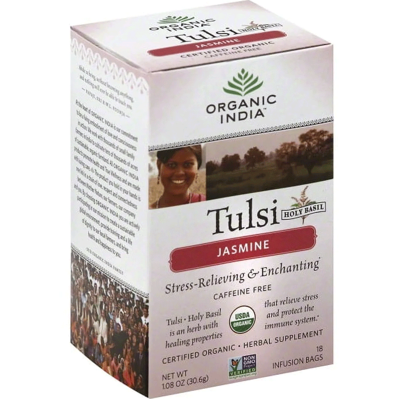 Picture of Organic India Tulsi Tea Jasmine - 30g*18