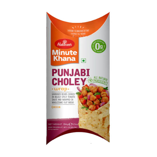 Picture of Haldirams Punjabi Choley Desi Wrap FRZ - 156g