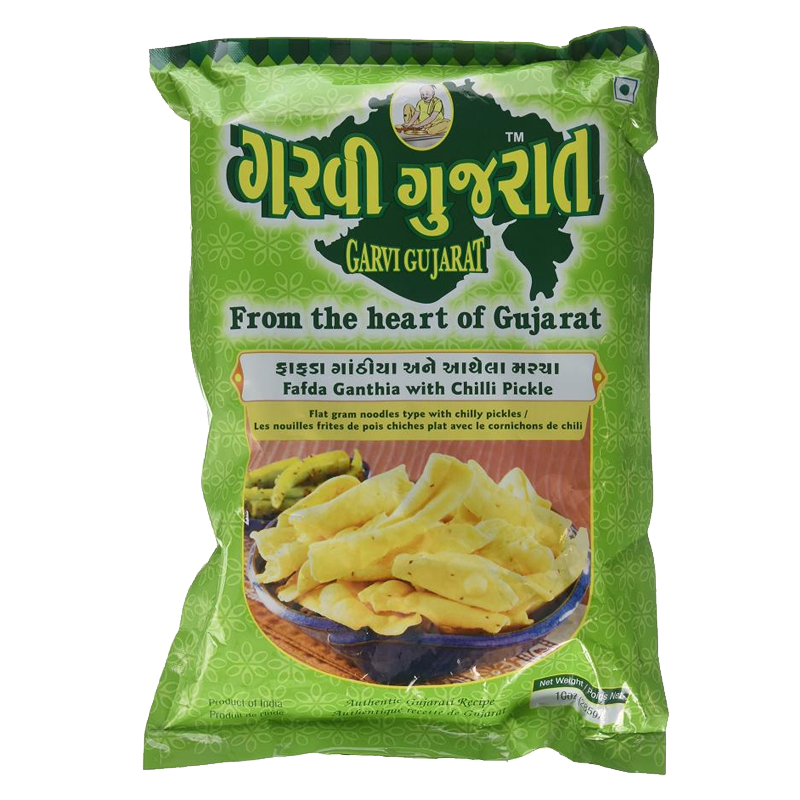 Picture of Garvi Gujarat Fafda Ganthia with Chili Pickle - 10oz