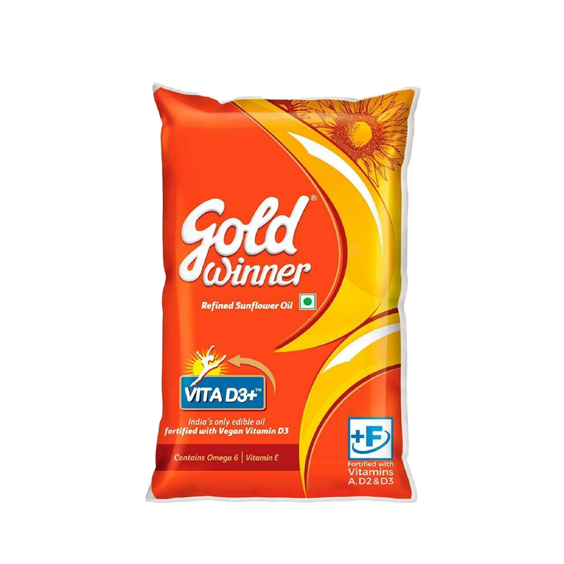 Picture of Gold Winner Sunflower Oil -1lt