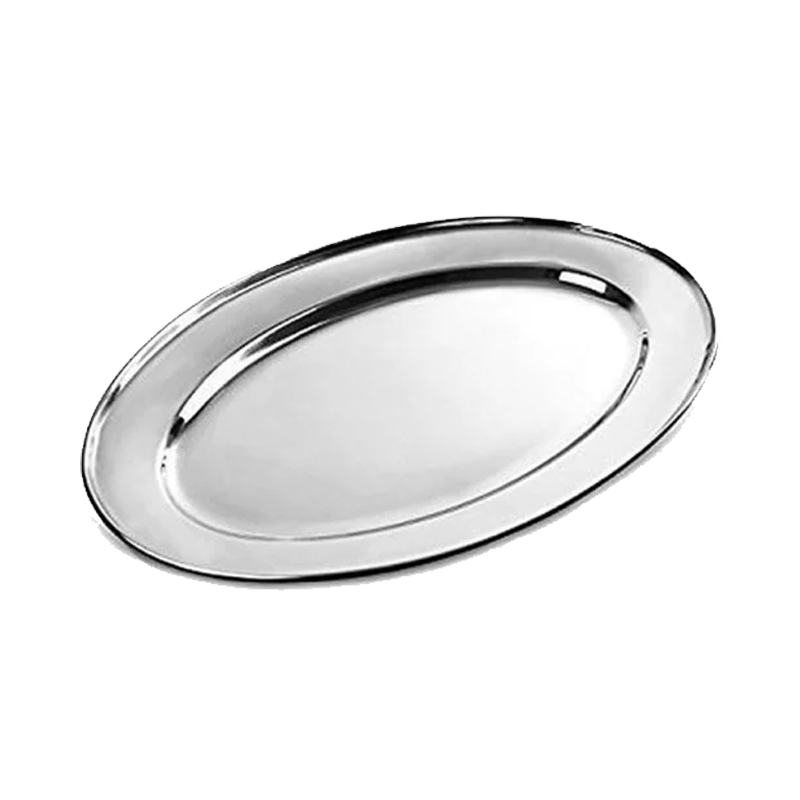 Picture of SS Plate Oval - Large