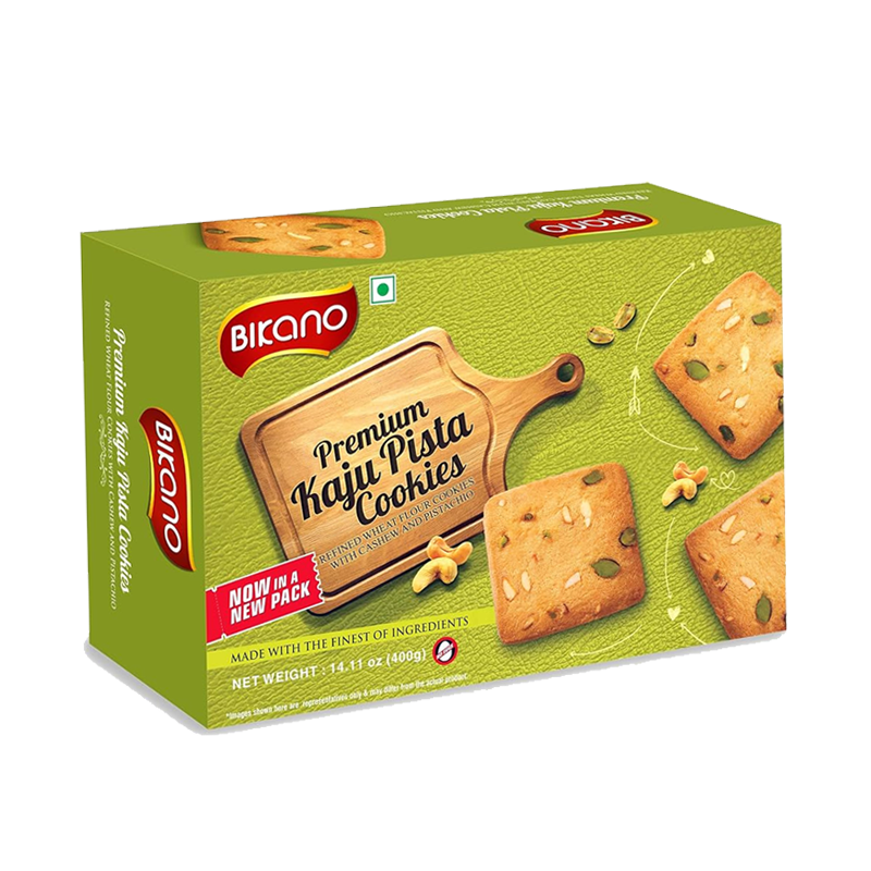 Picture of Bikano Premium Kaju Pista Cookies - 400g