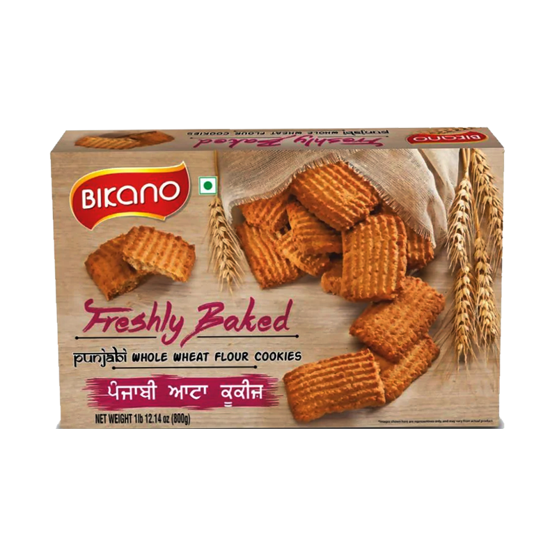 Picture of Bikano Punjabi Wheat Cookies - 800g