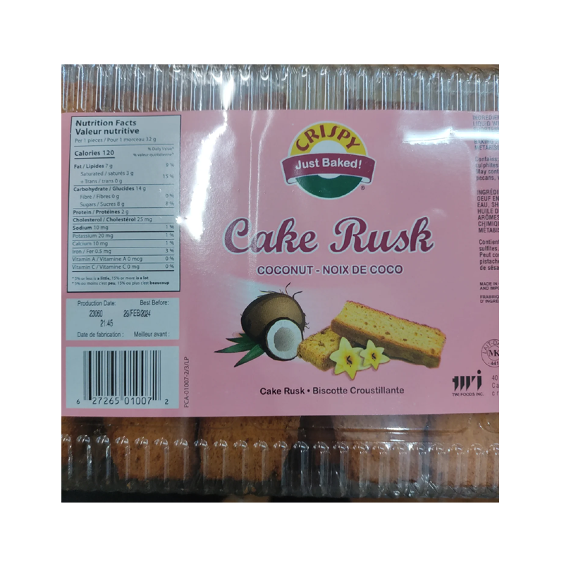 Picture of Twi Coconut Cake Rusk - 650g