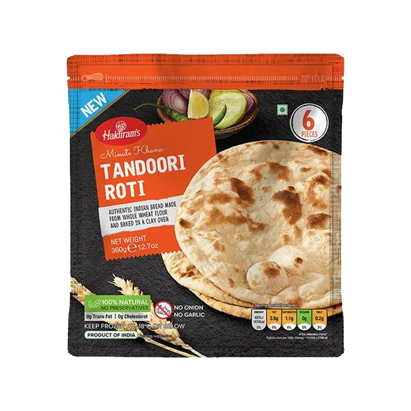 Picture of Haldirams Tandoori Roti FRZ - 360g*6