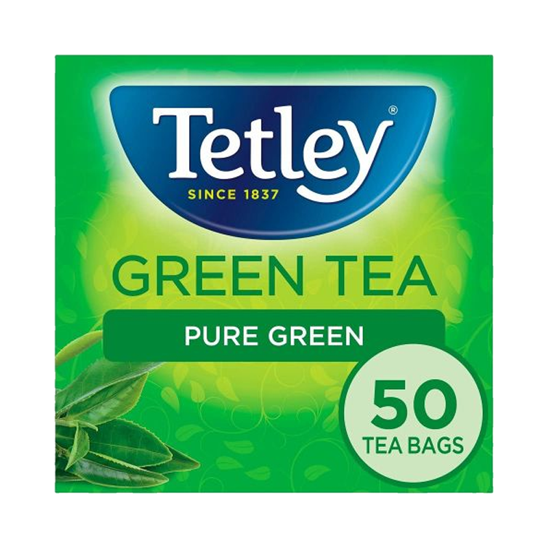 Picture of Tetley Pure Green Tea Bags -100g*50