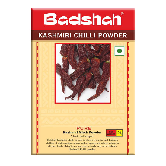 Picture of Badshah Kashmiri Chilli Powder Stemless - 100g