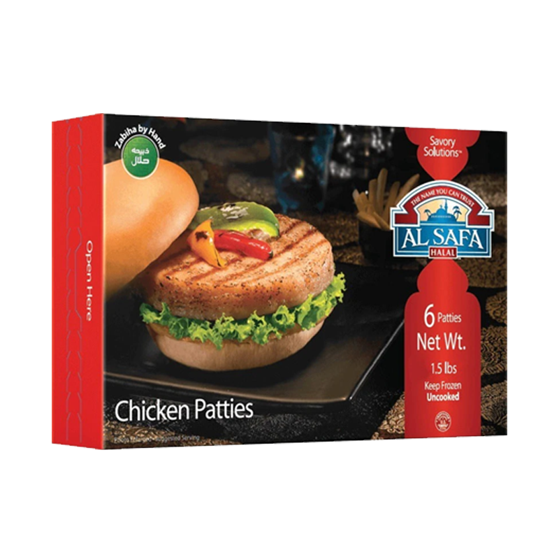 Picture of Al Safa Chicken Patties FRZ - 24oz*6