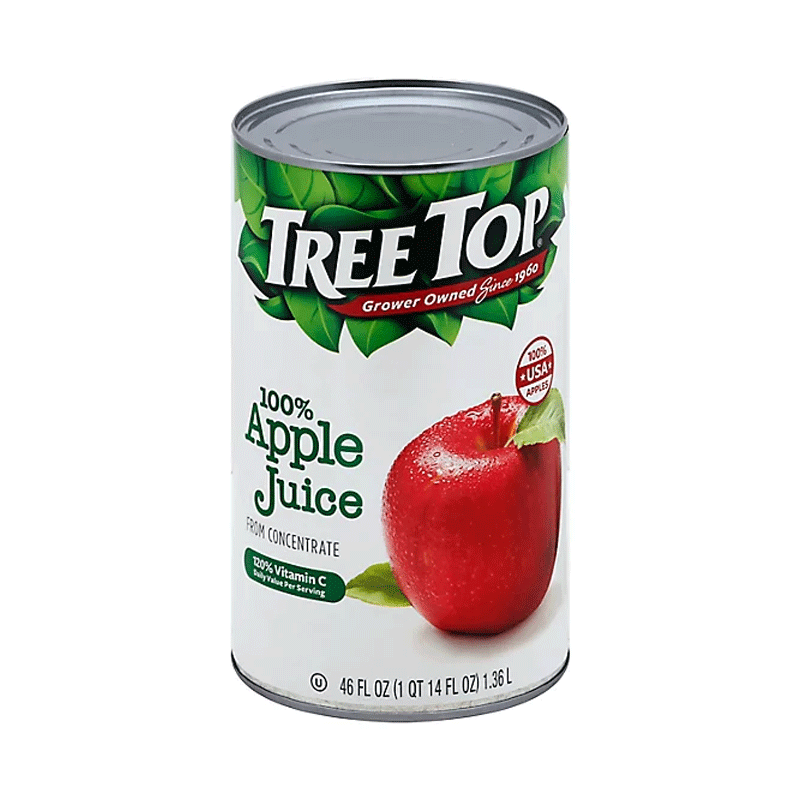 Picture of Treetop Apple Juice Can - 340ml